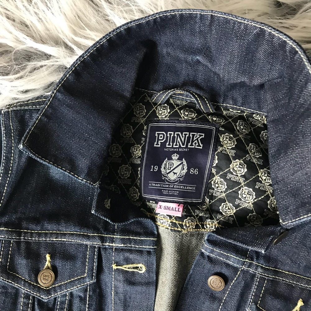 PINK jean jacket